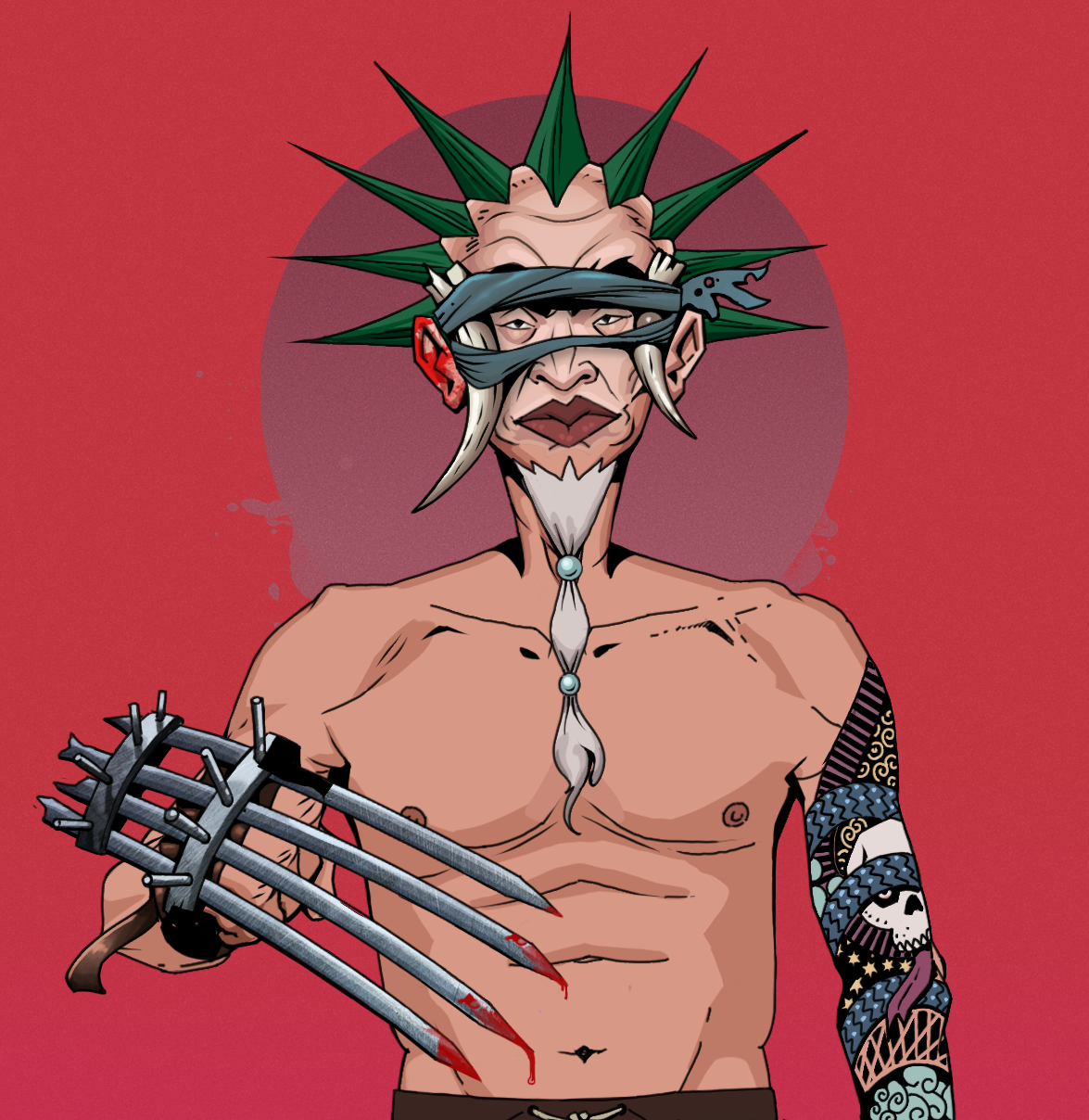 Yuji The Wise — Degen Dojo fighter
