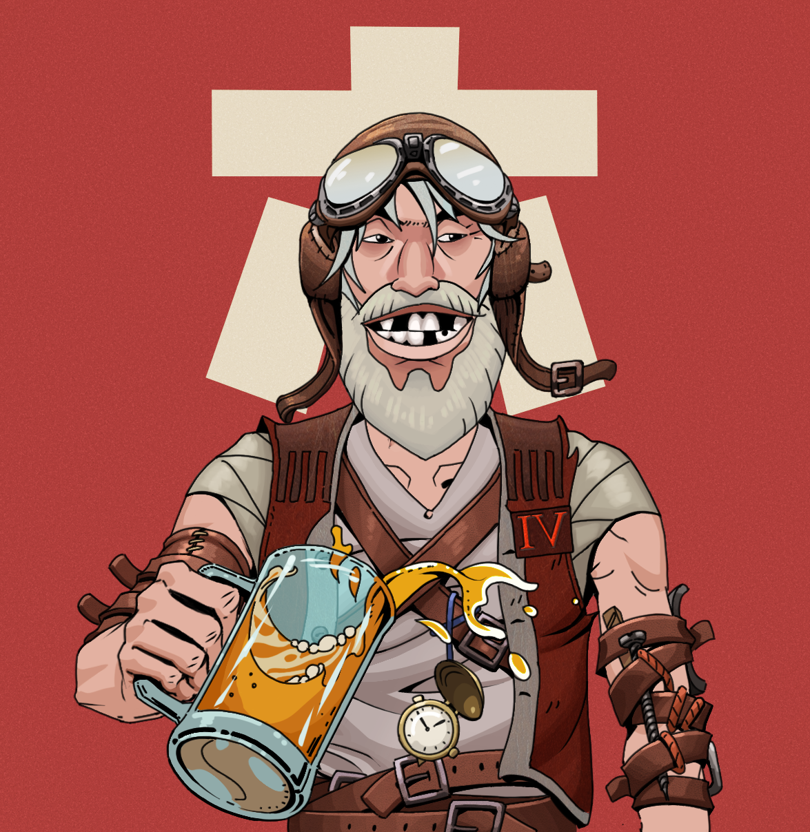 The English Pilot — Degen Dojo Background