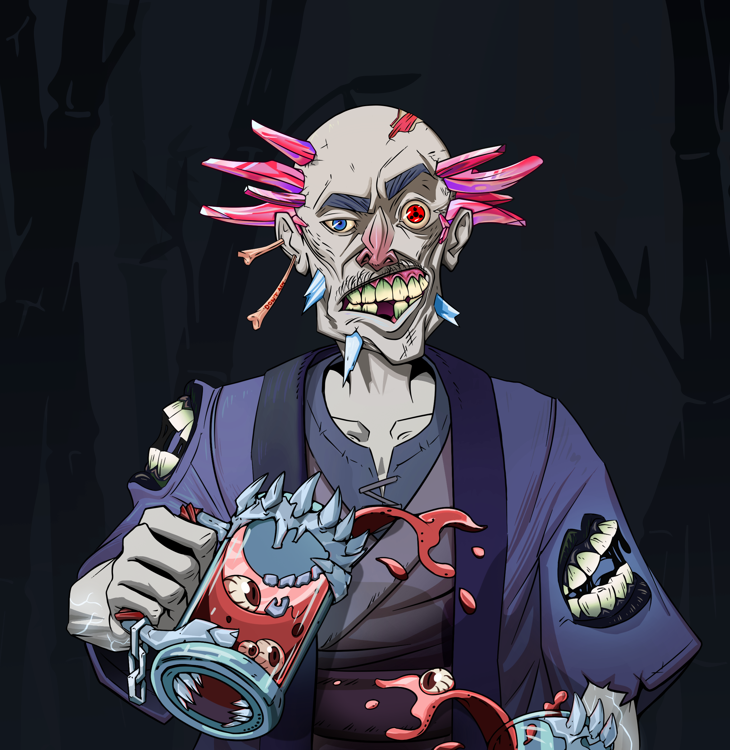 Akuma — Degen Dojo fighter