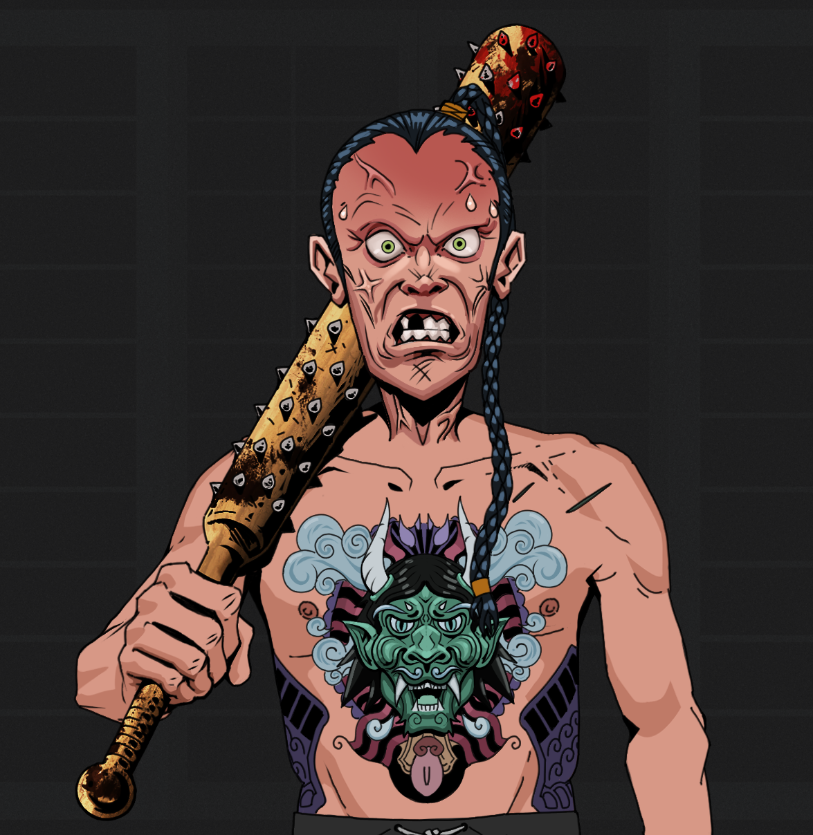 Angry Ikari — Degen Dojo fighter
