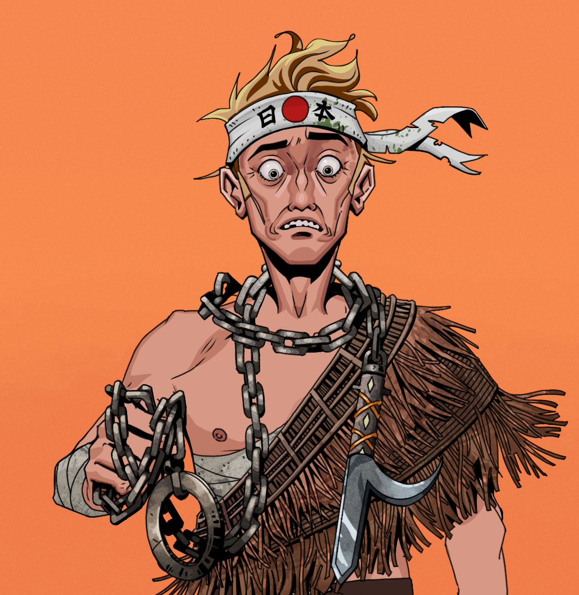 Shitless Botan — Degen Dojo fighter