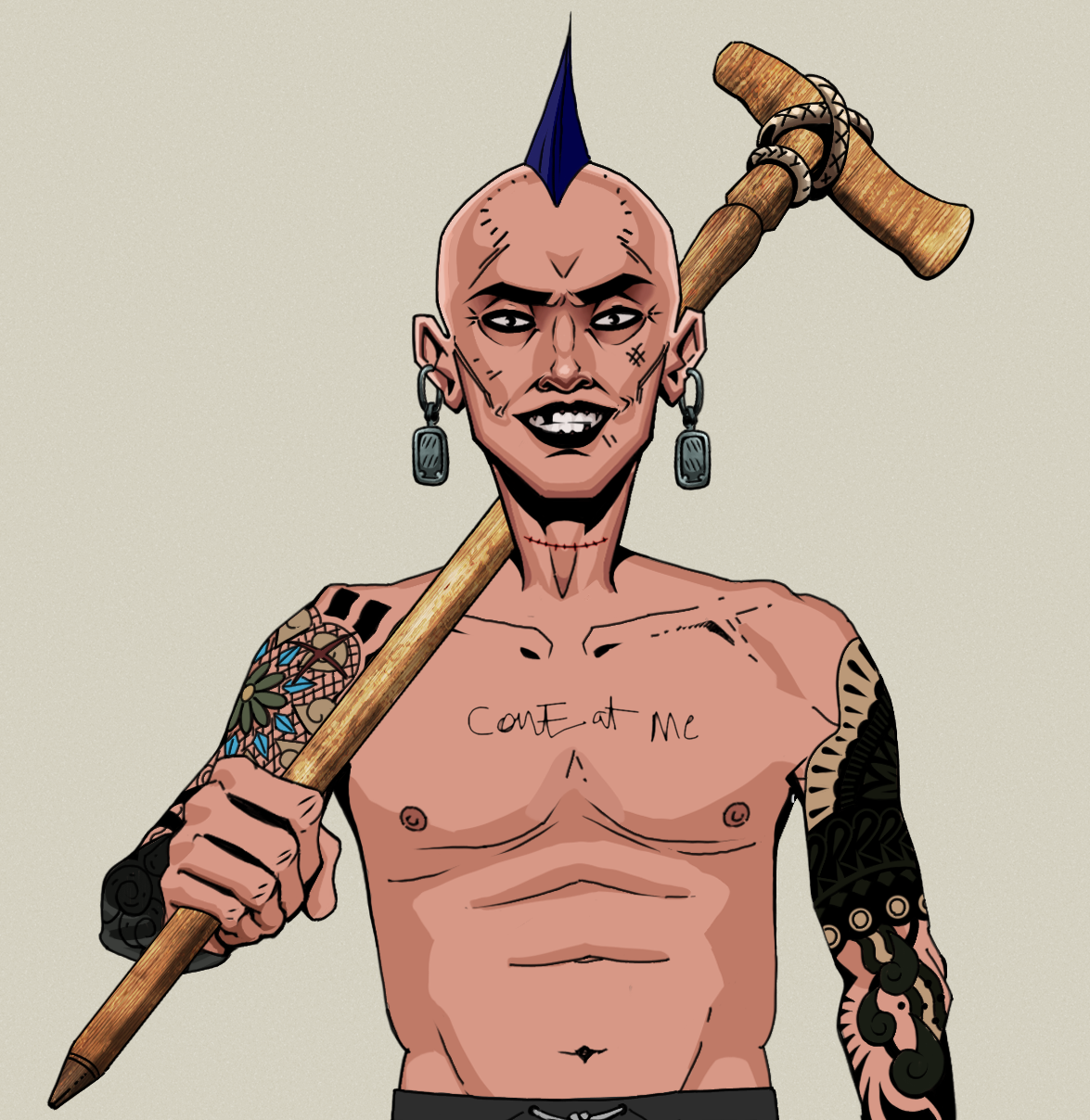Junichiro Reborn — Degen Dojo fighter