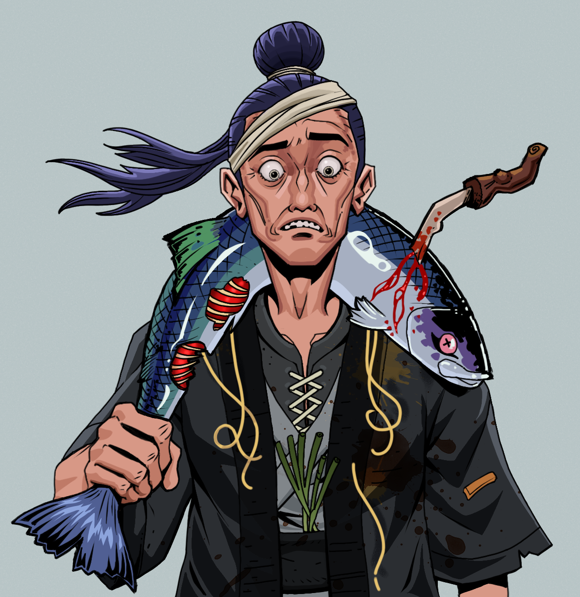 Shitless Botan — Degen Dojo fighter