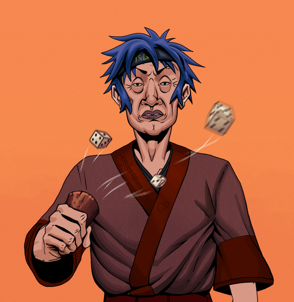 Goro — Degen Dojo fighter