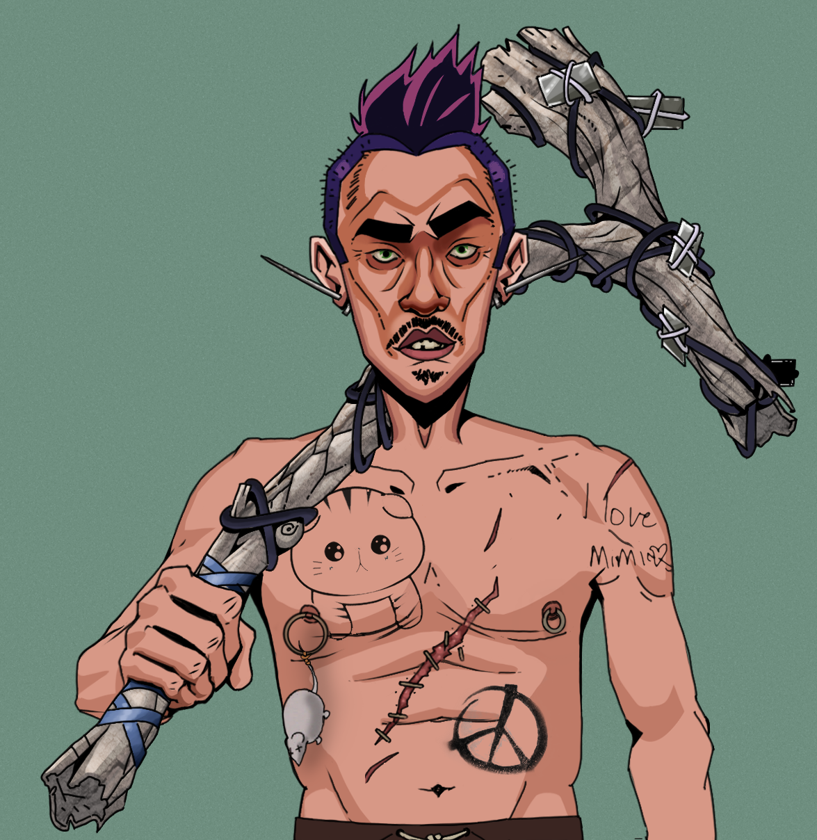 Gloomy Masumi — Degen Dojo fighter