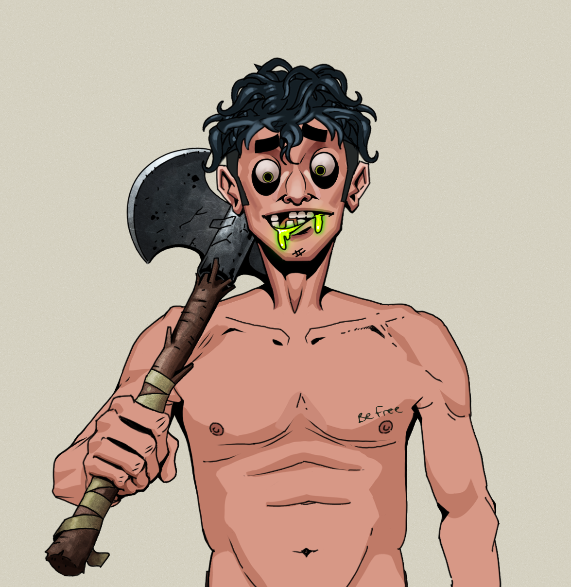 Toxic Azuma — Degen Dojo fighter