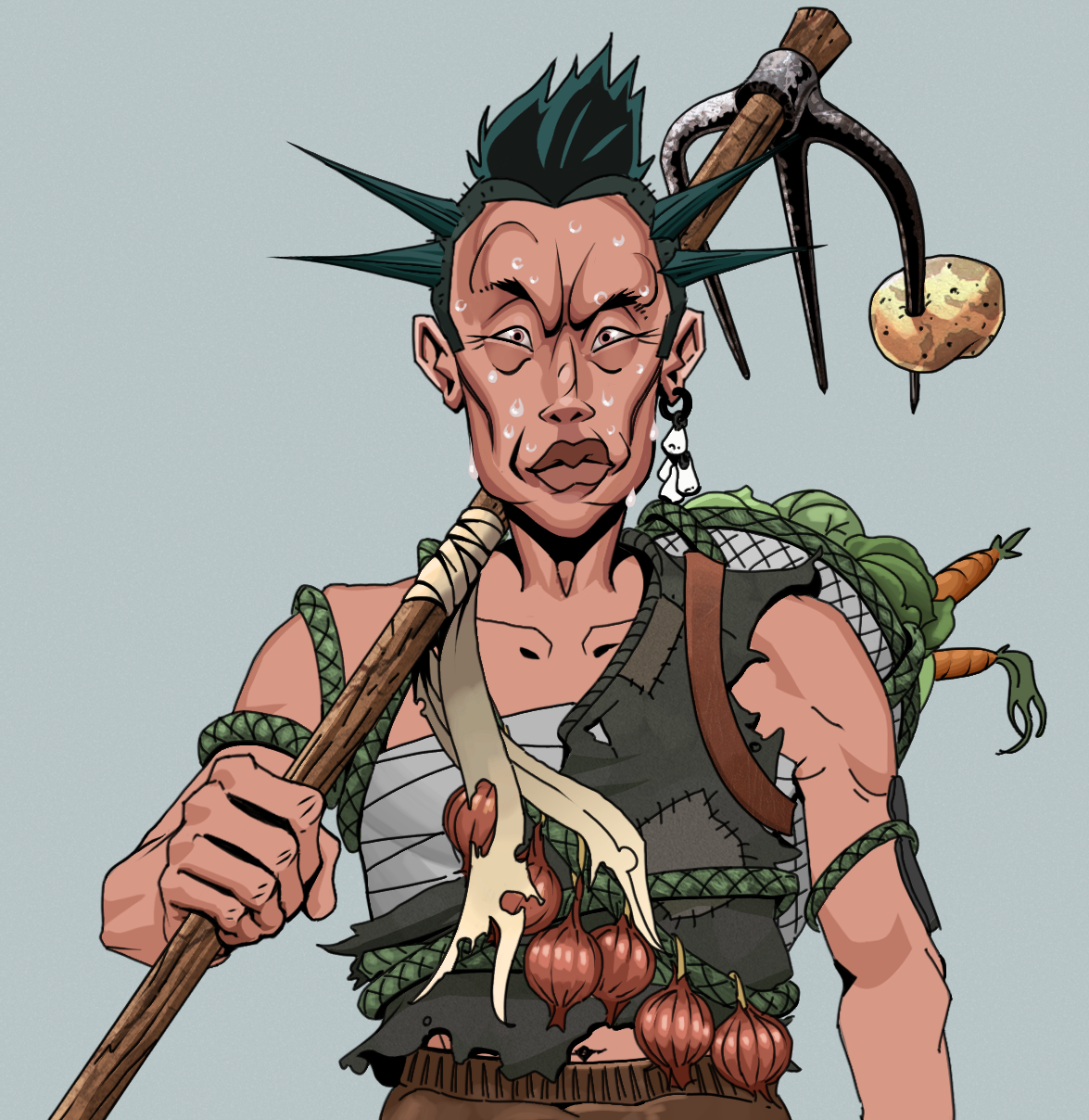 Stresshead Rin — Degen Dojo fighter