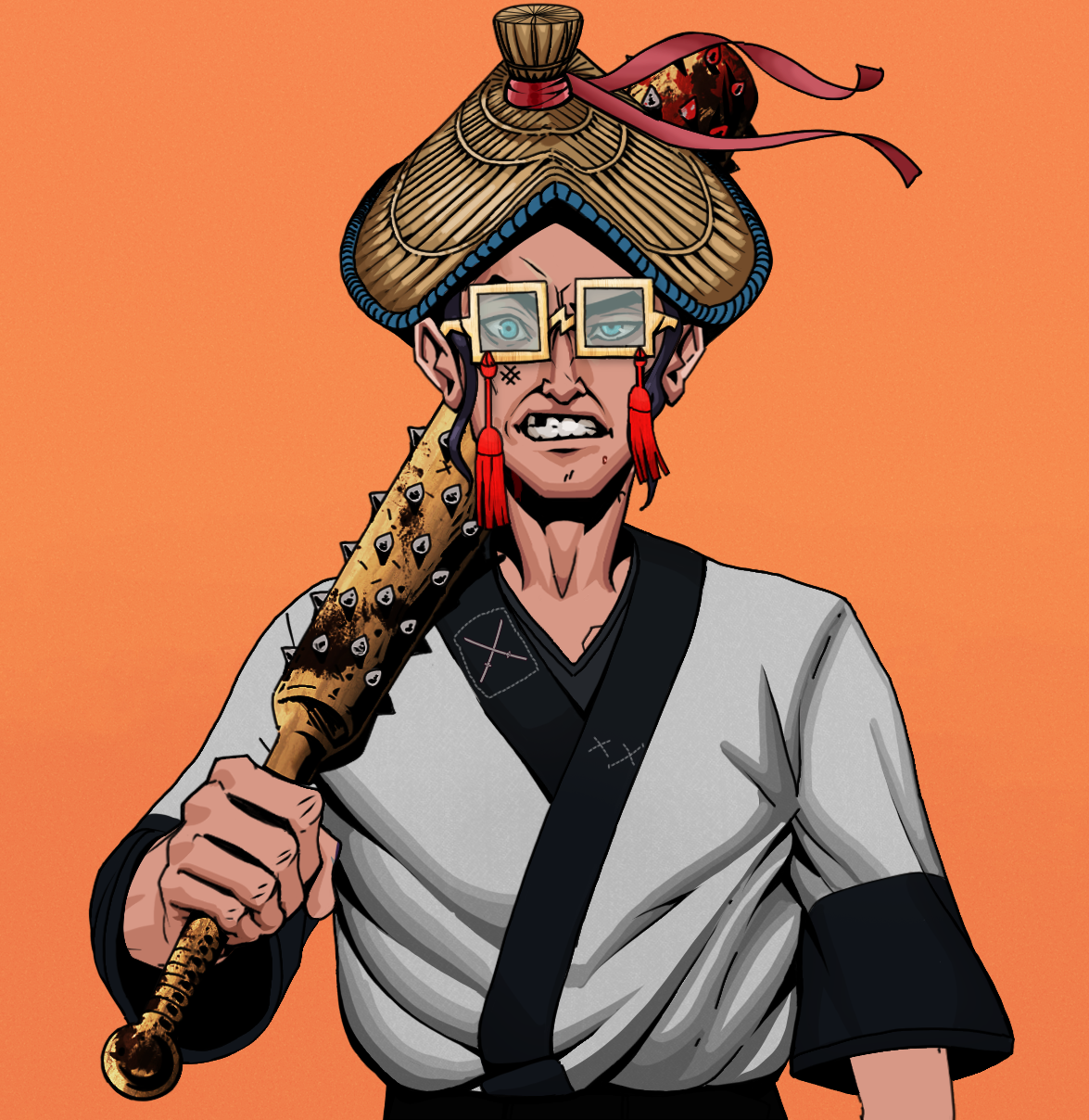 Akuma — Degen Dojo fighter
