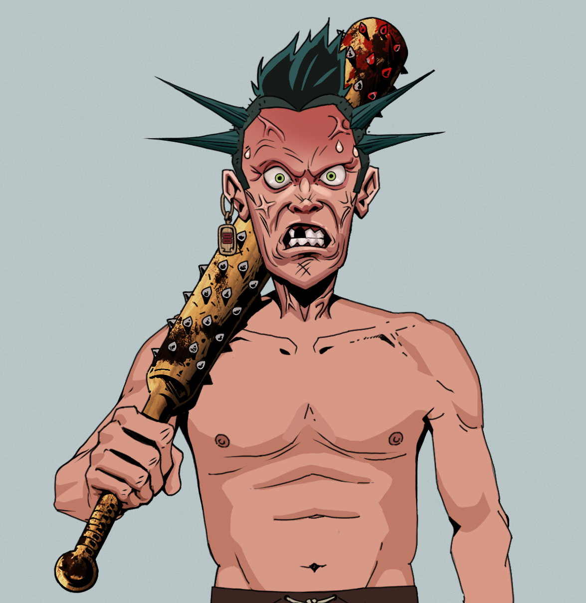 Angry Ikari — Degen Dojo fighter