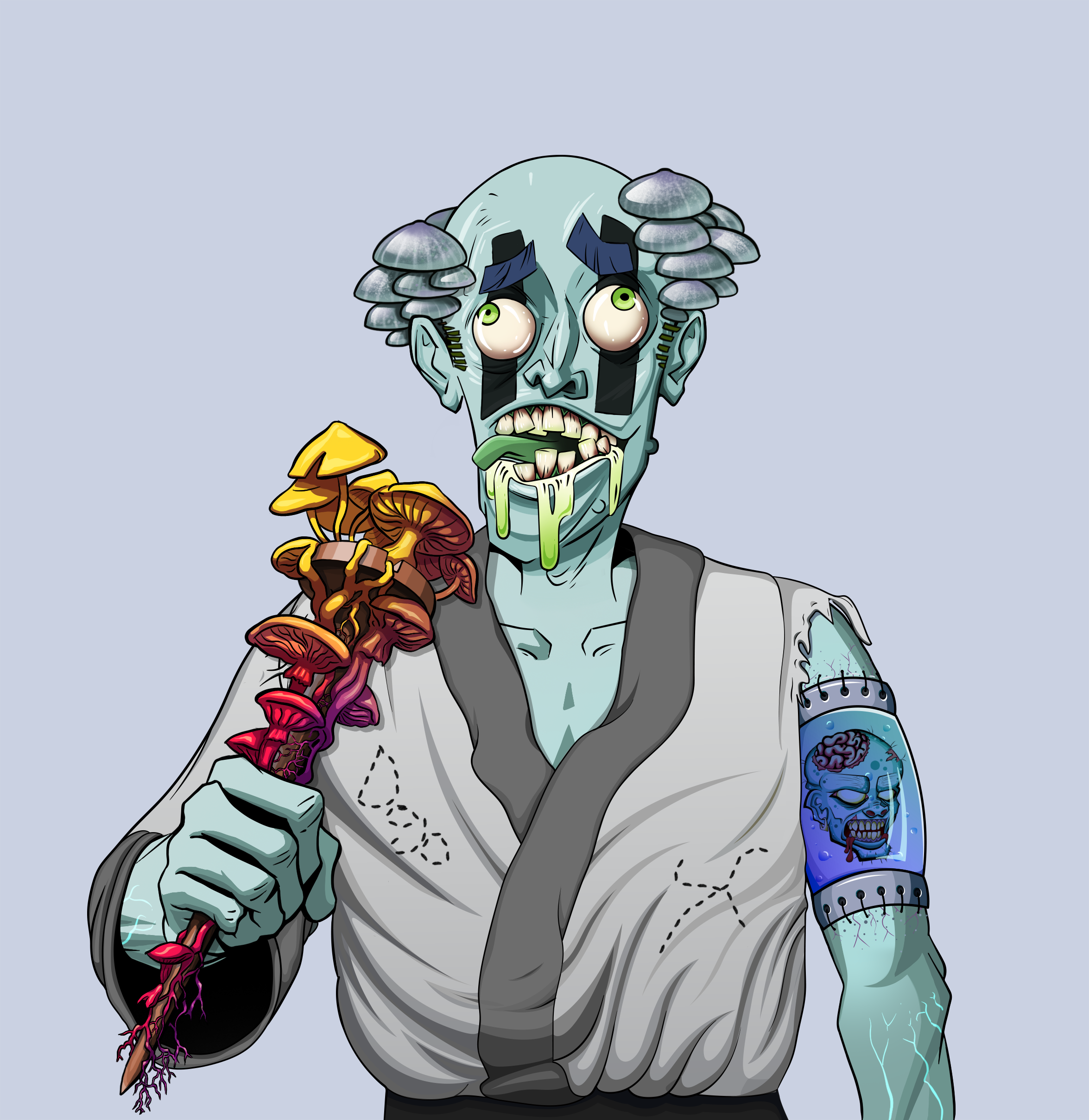 Toxic Azuma — Degen Dojo fighter