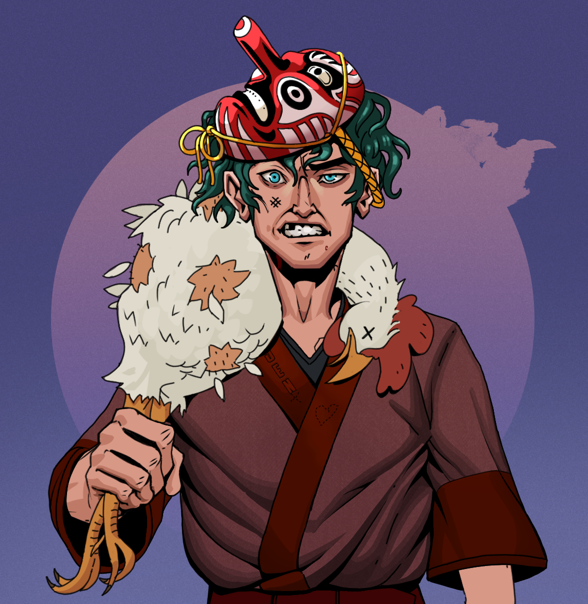Akuma — Degen Dojo fighter