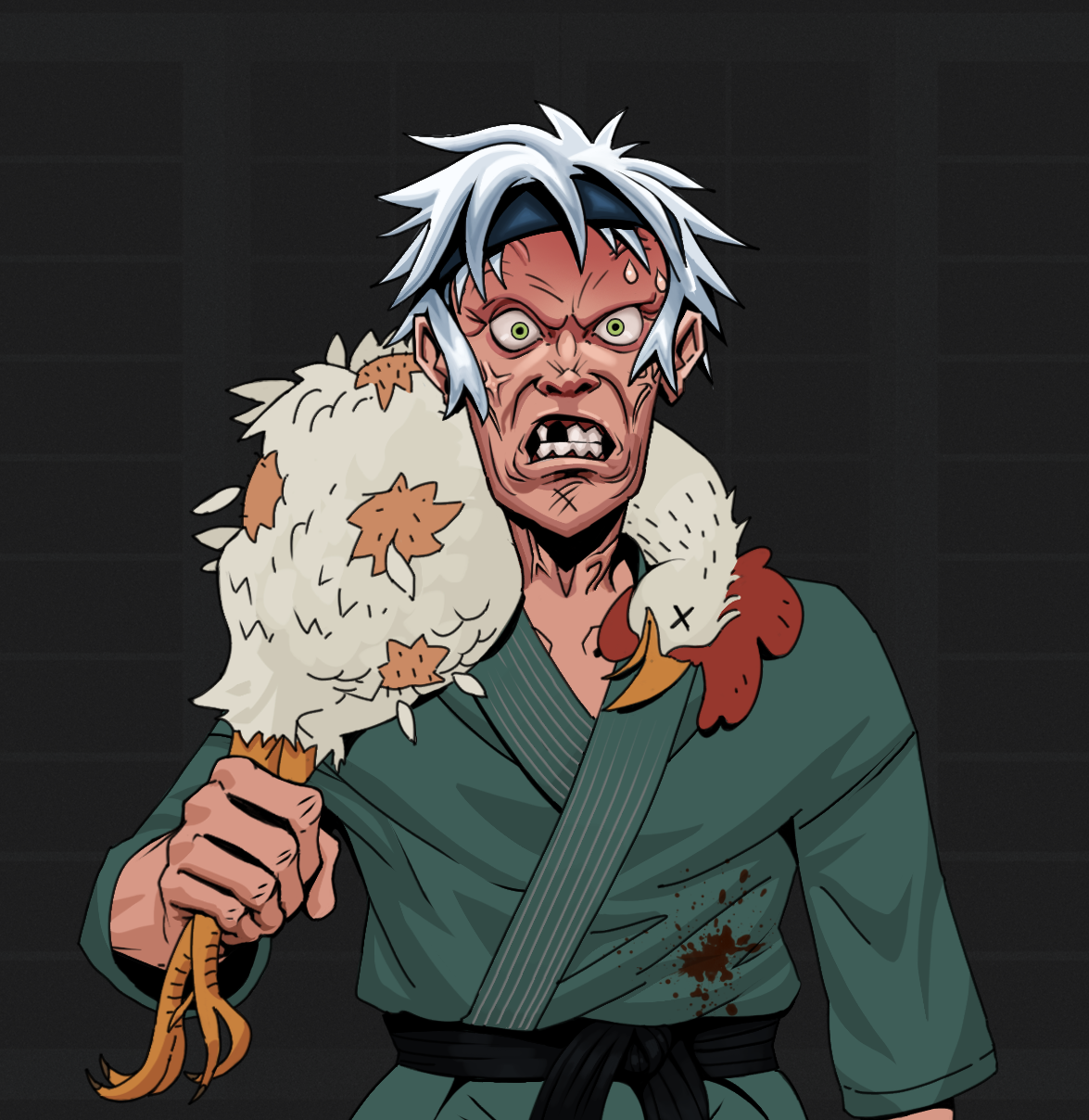 Angry Ikari — Degen Dojo fighter