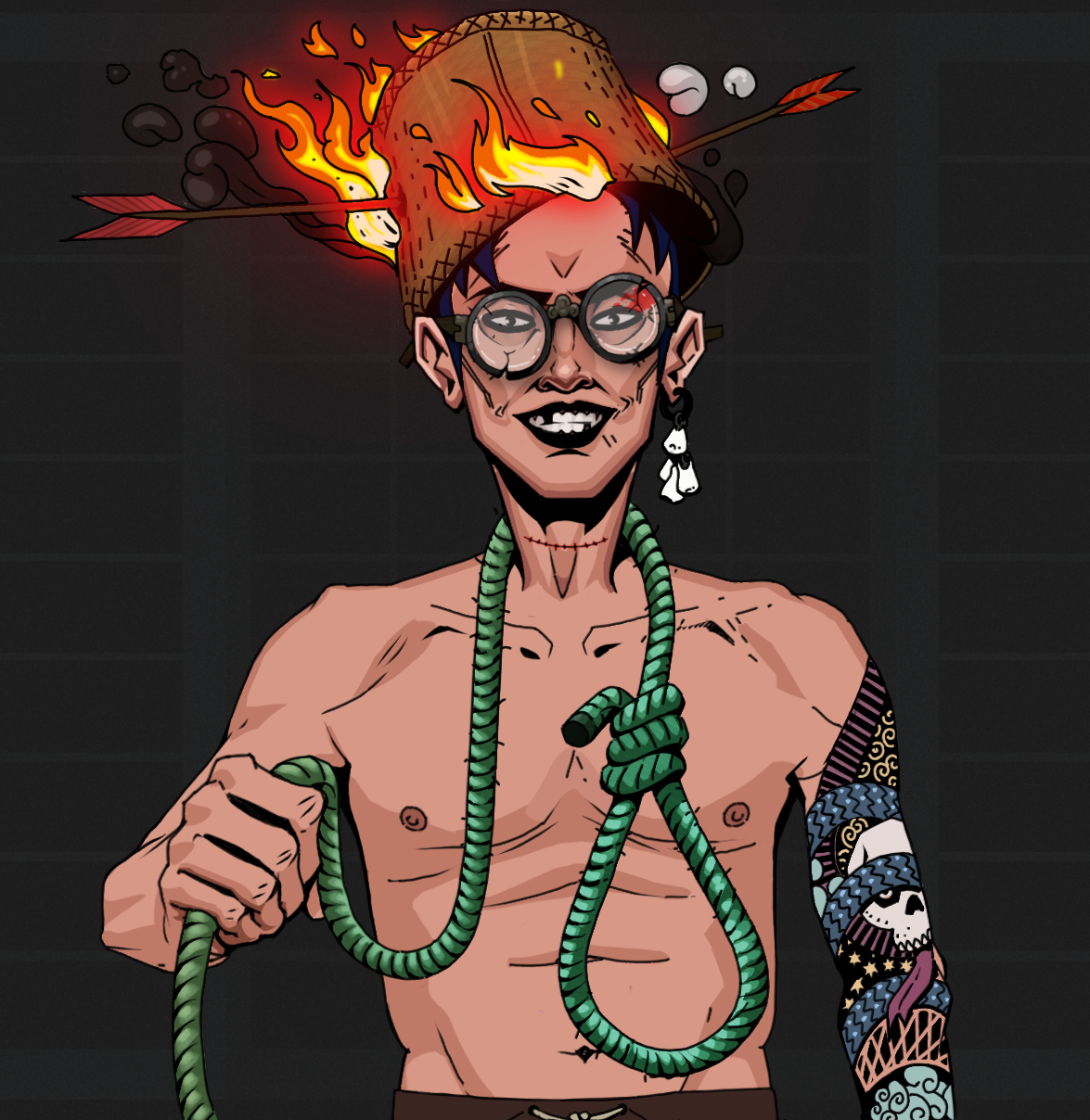 Junichiro Reborn — Degen Dojo fighter