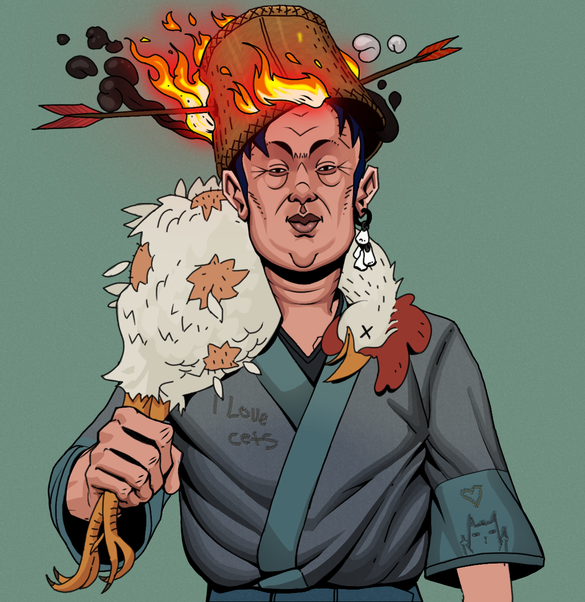 Fat Bob — Degen Dojo fighter