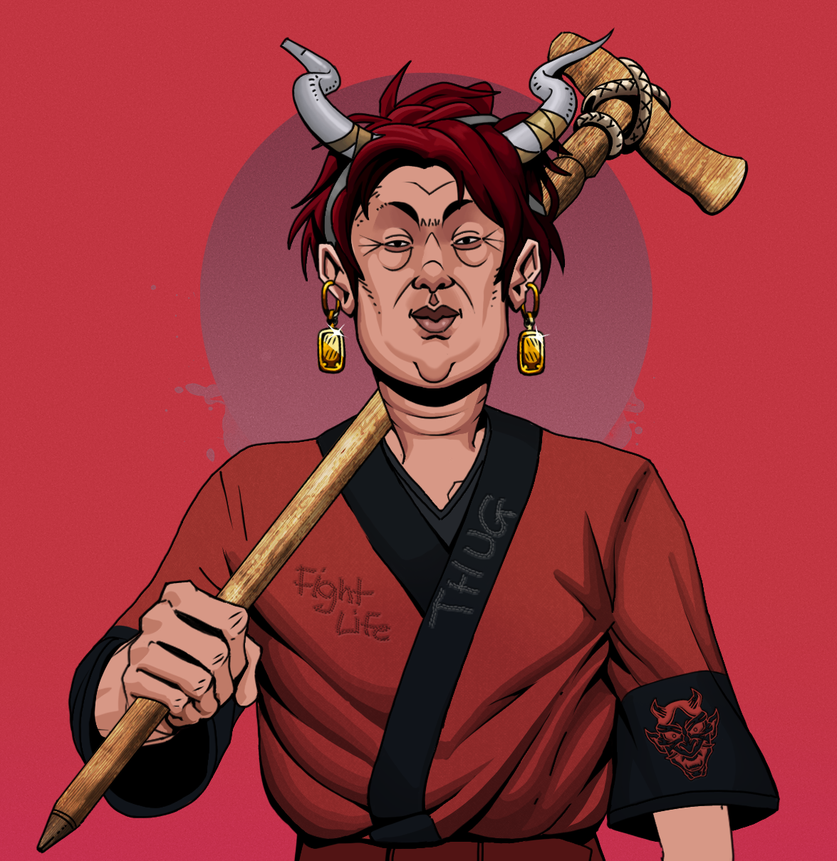 Fat Bob — Degen Dojo fighter