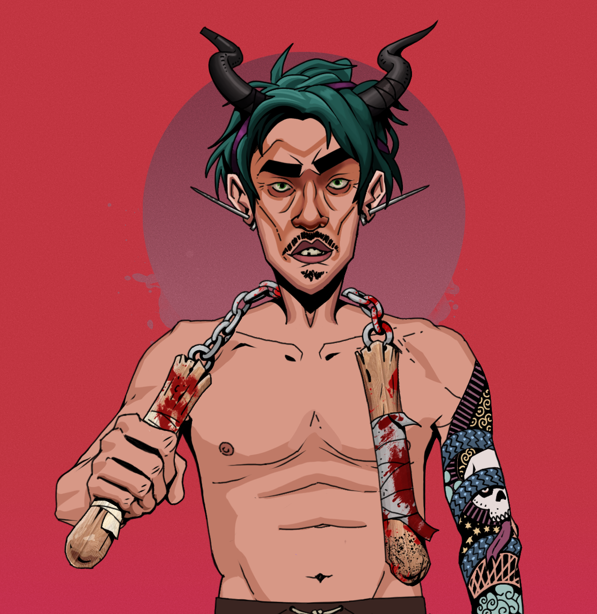Gloomy Masumi — Degen Dojo fighter