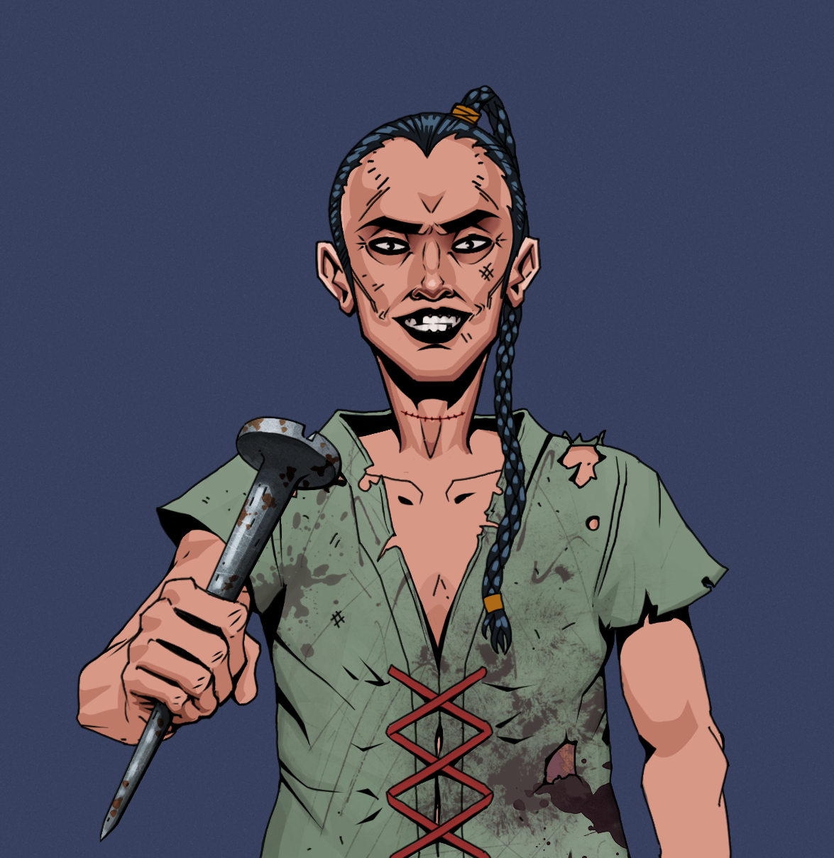 Junichiro Reborn — Degen Dojo fighter