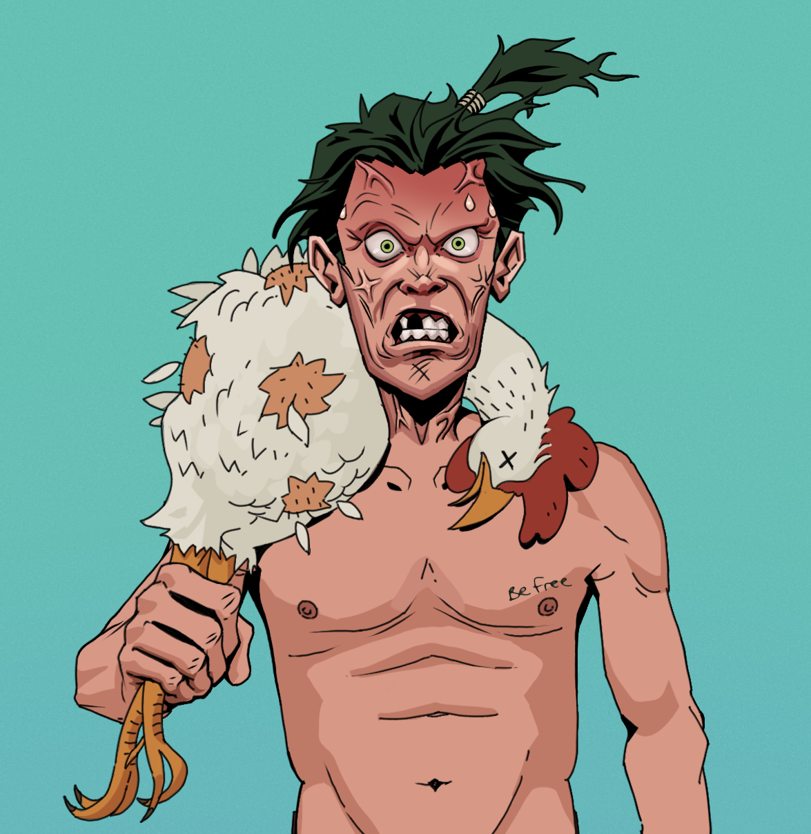 Angry Ikari — Degen Dojo fighter