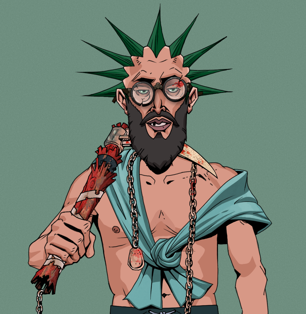 Serious Oleg — Degen Dojo fighter