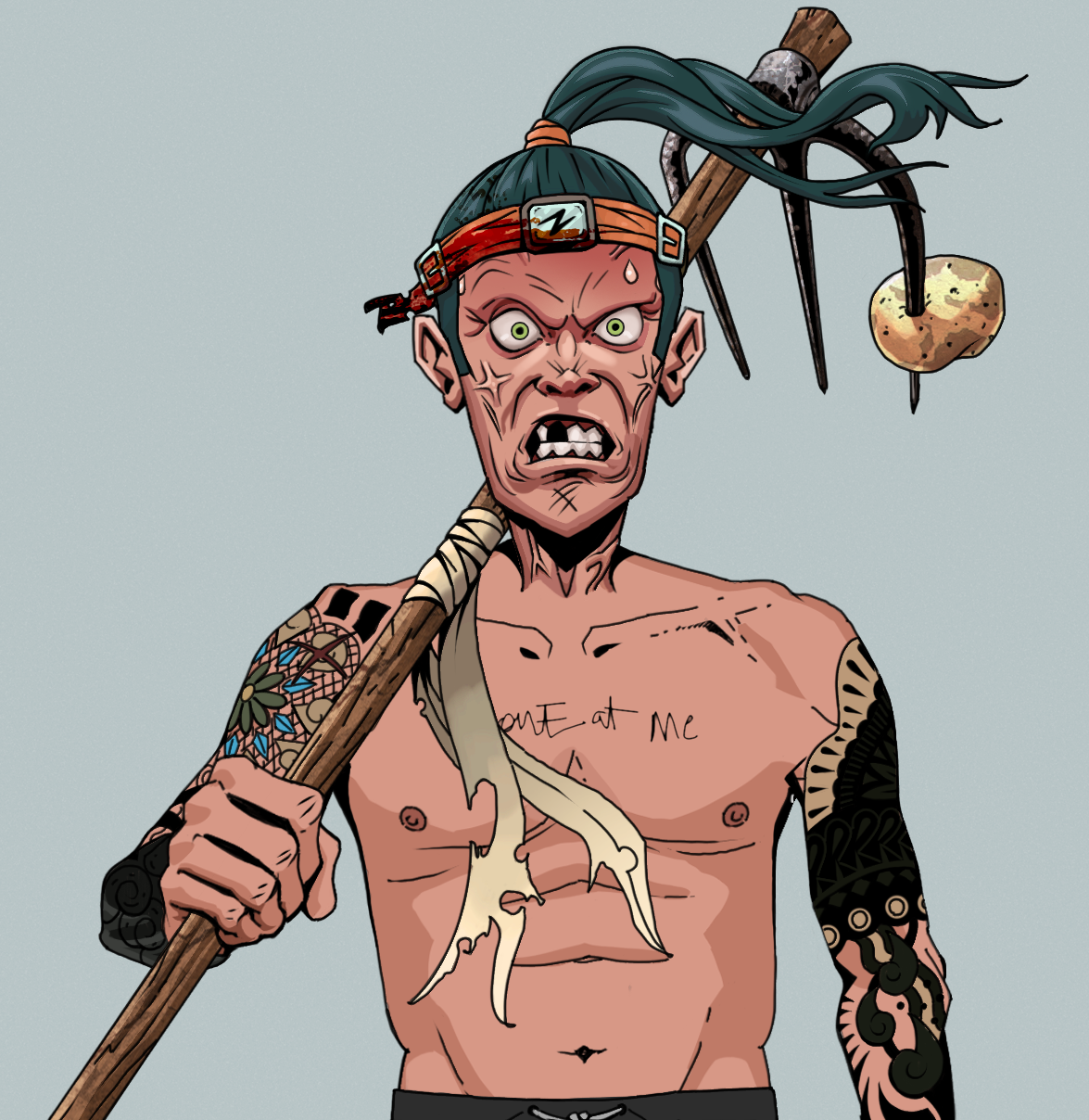 Angry Ikari — Degen Dojo fighter