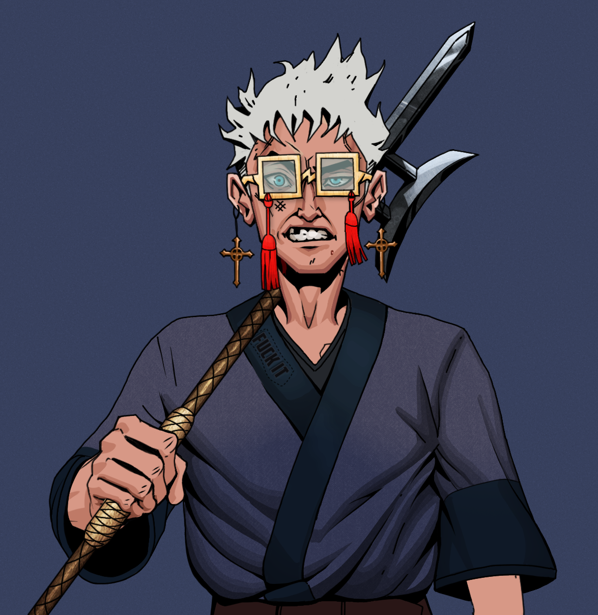 Akuma — Degen Dojo fighter