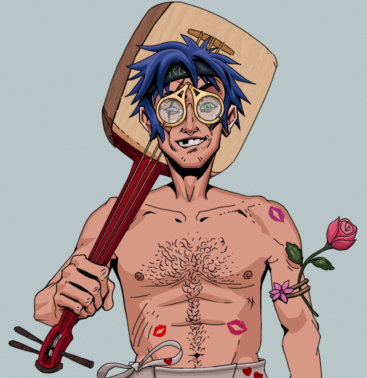 One-Eyed Itsuki — Degen Dojo fighter