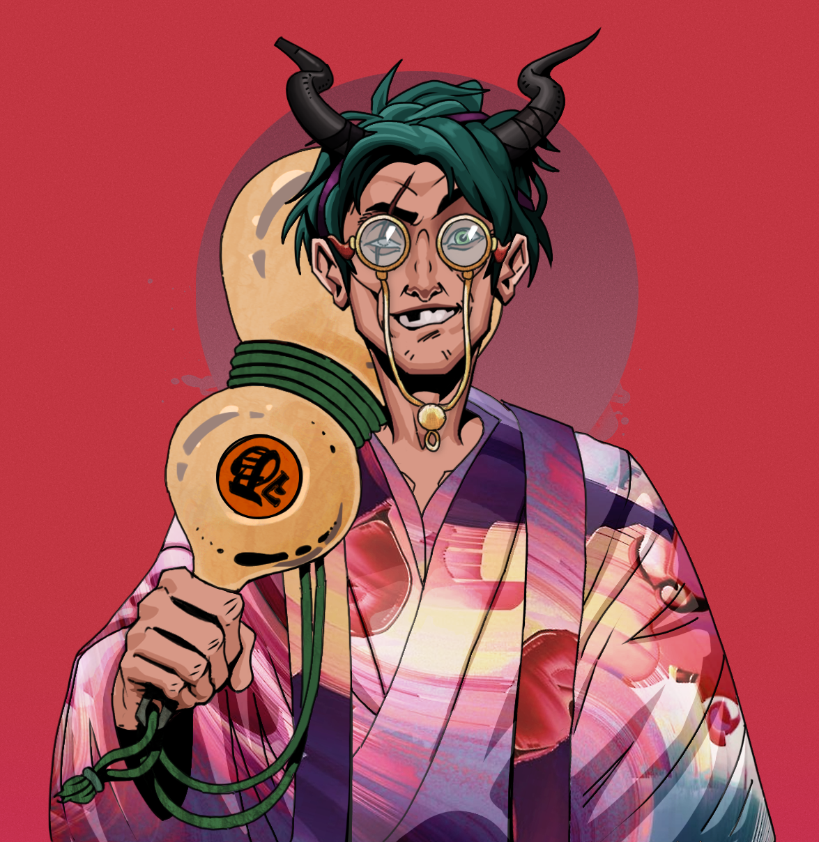 One-Eyed Itsuki — Degen Dojo fighter