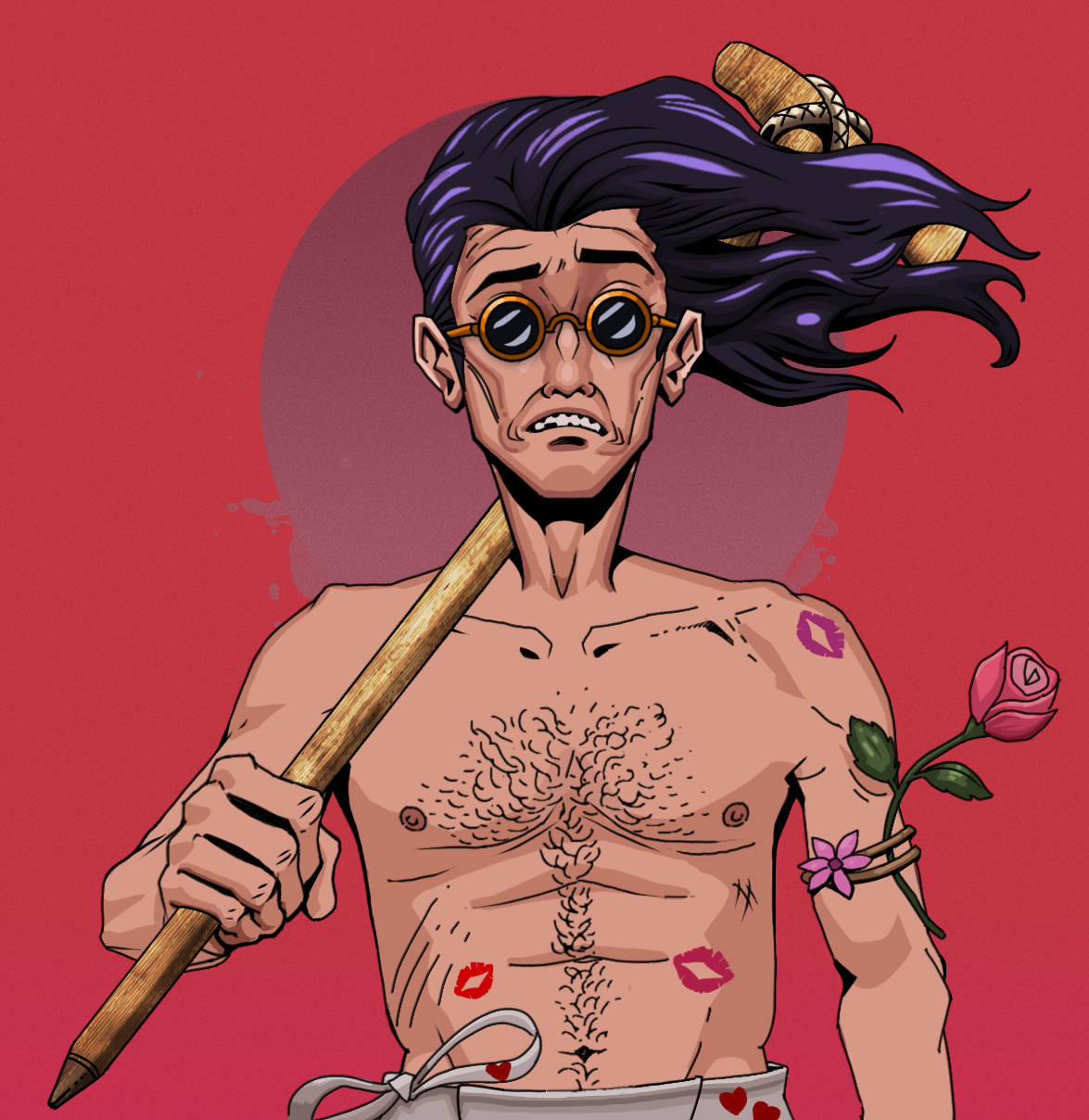 Shitless Botan — Degen Dojo fighter