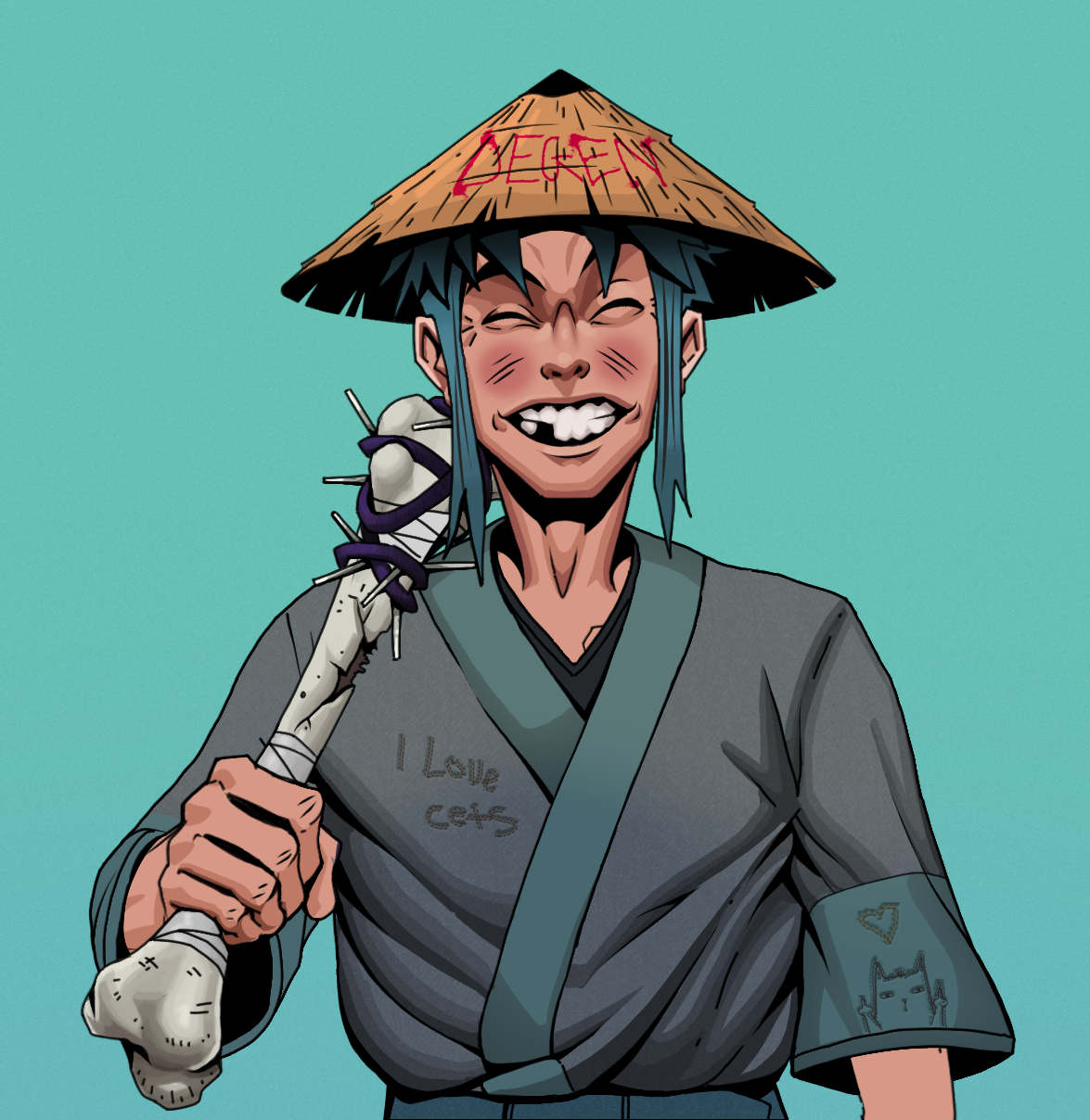 Cheery Haru — Degen Dojo fighter