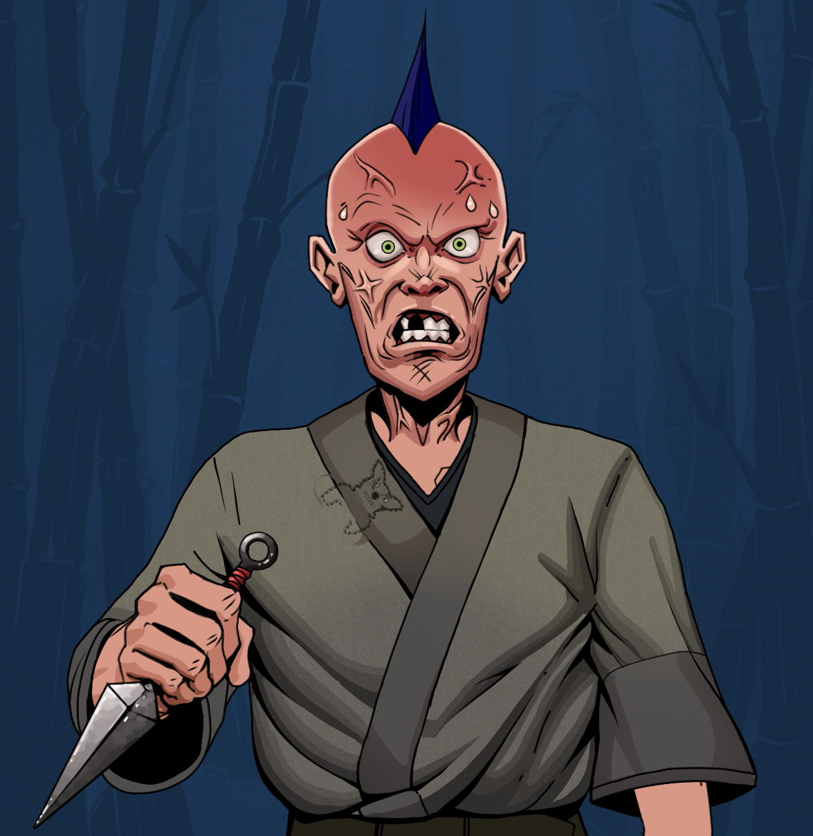 Angry Ikari — Degen Dojo fighter