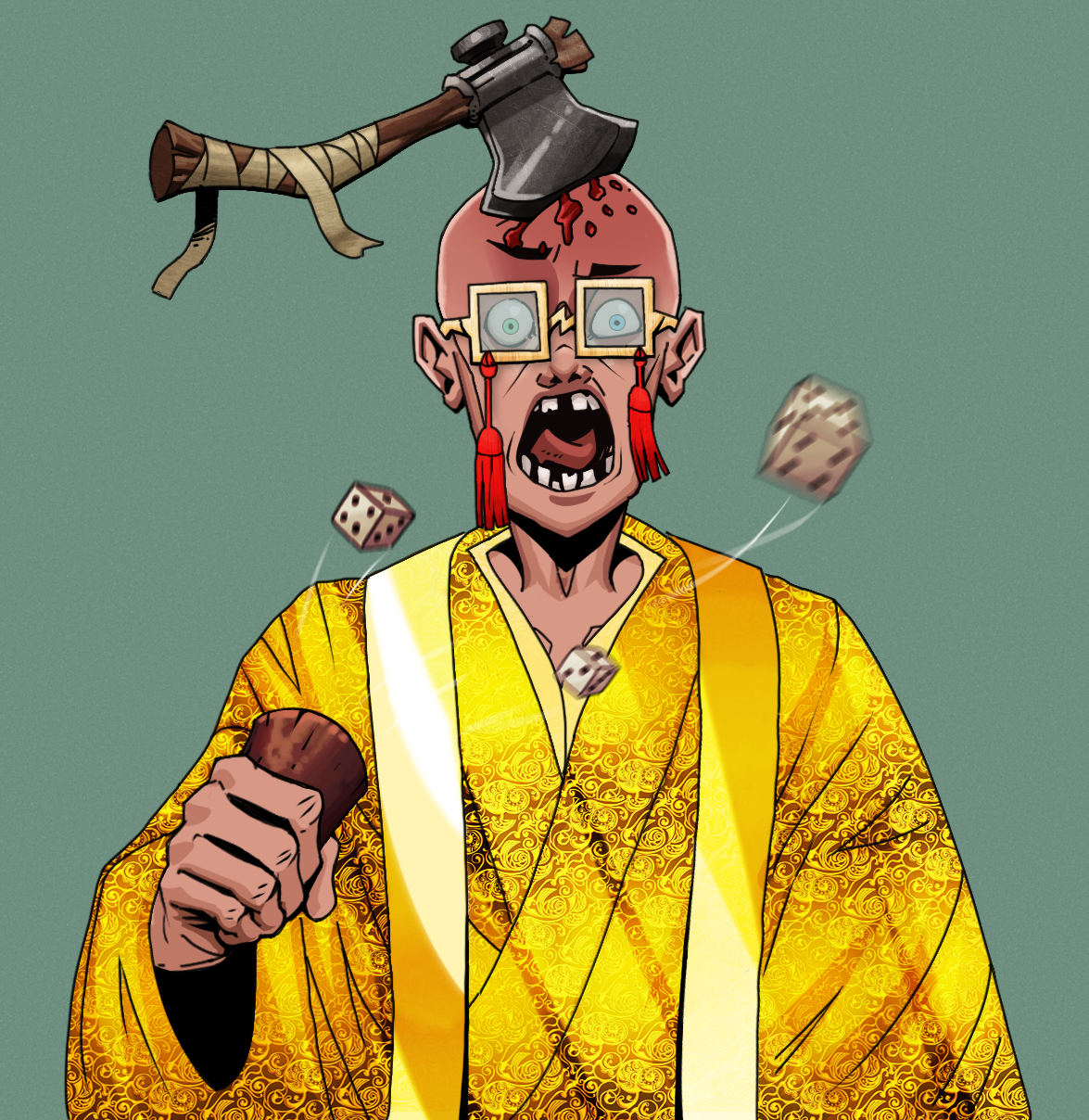Tokuda — Degen Dojo fighter