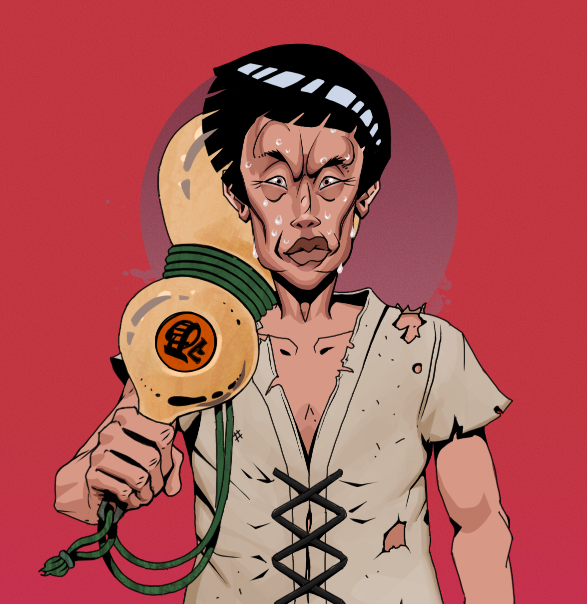 Stresshead Rin — Degen Dojo fighter