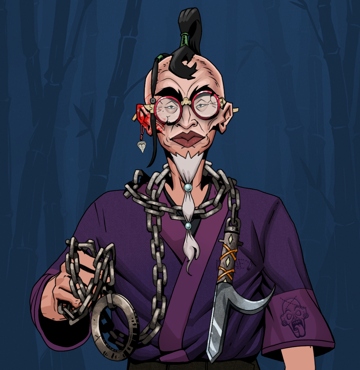 Yuji The Wise — Degen Dojo fighter