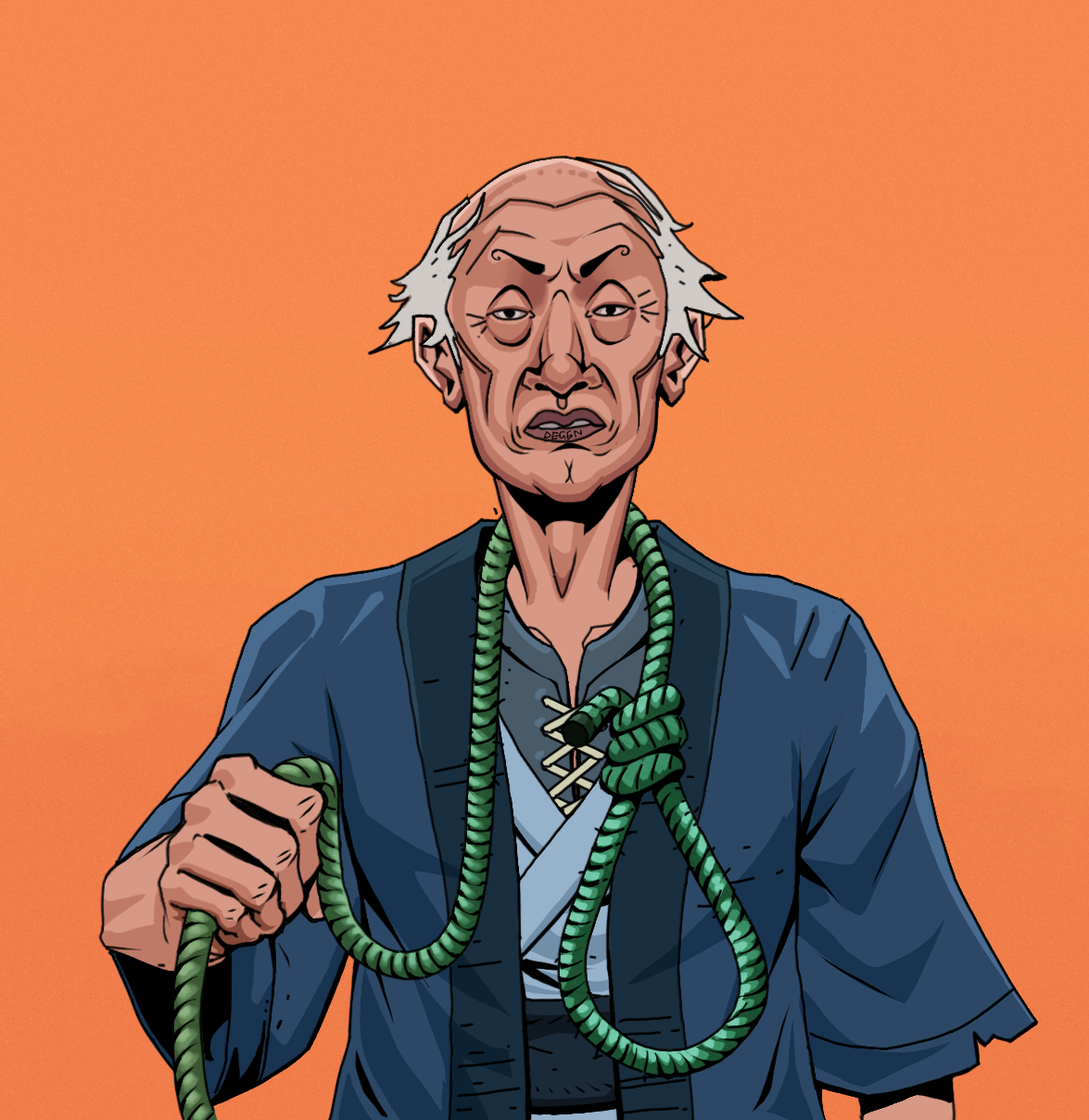 Goro — Degen Dojo fighter