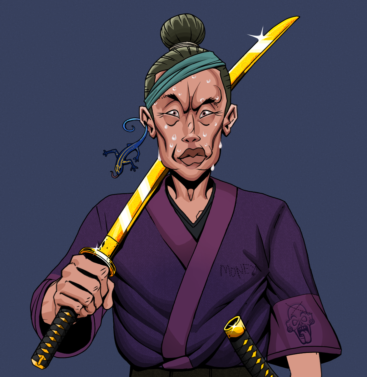 Stresshead Rin — Degen Dojo fighter