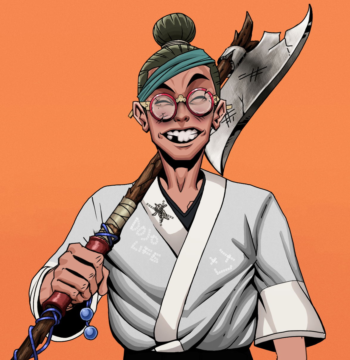 Cheery Haru — Degen Dojo fighter