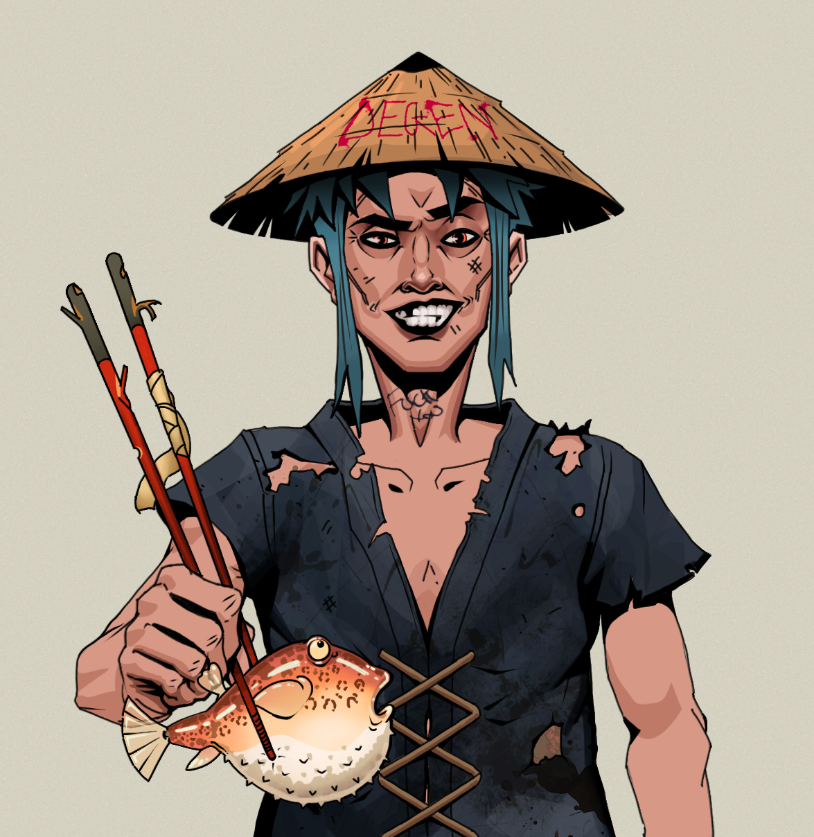 Junichiro — Degen Dojo fighter