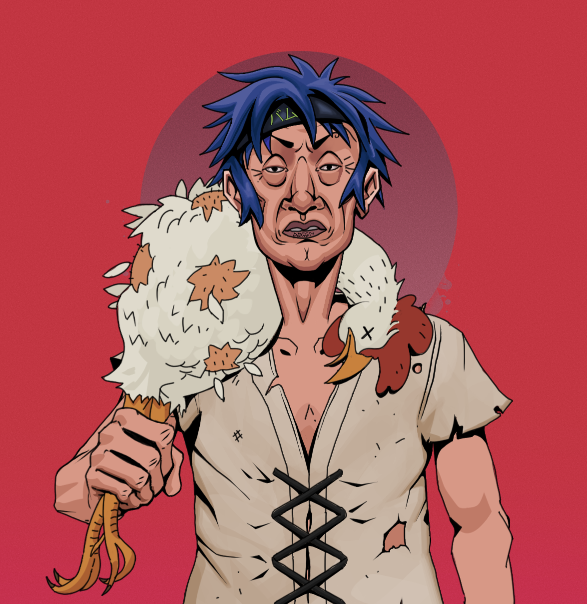 Goro — Degen Dojo fighter