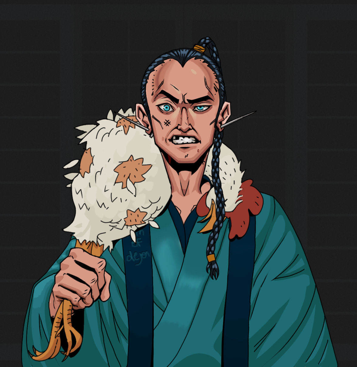 Akuma — Degen Dojo fighter