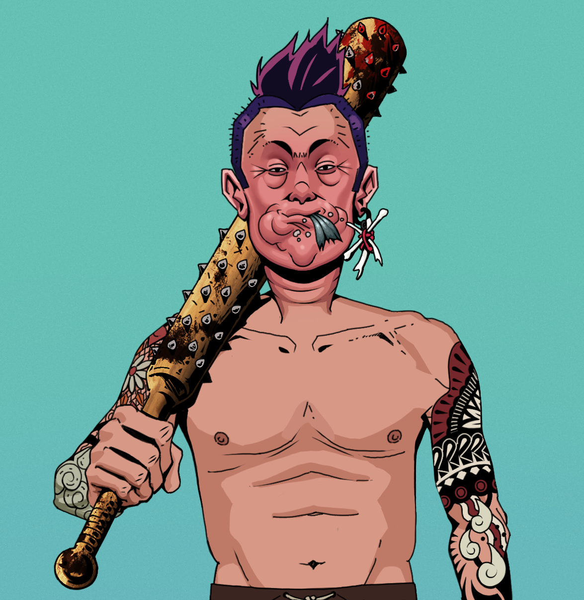 Fatty Bobsticks — Degen Dojo fighter