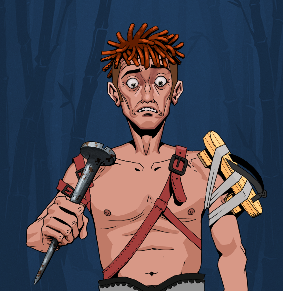 Shitless Botan — Degen Dojo fighter