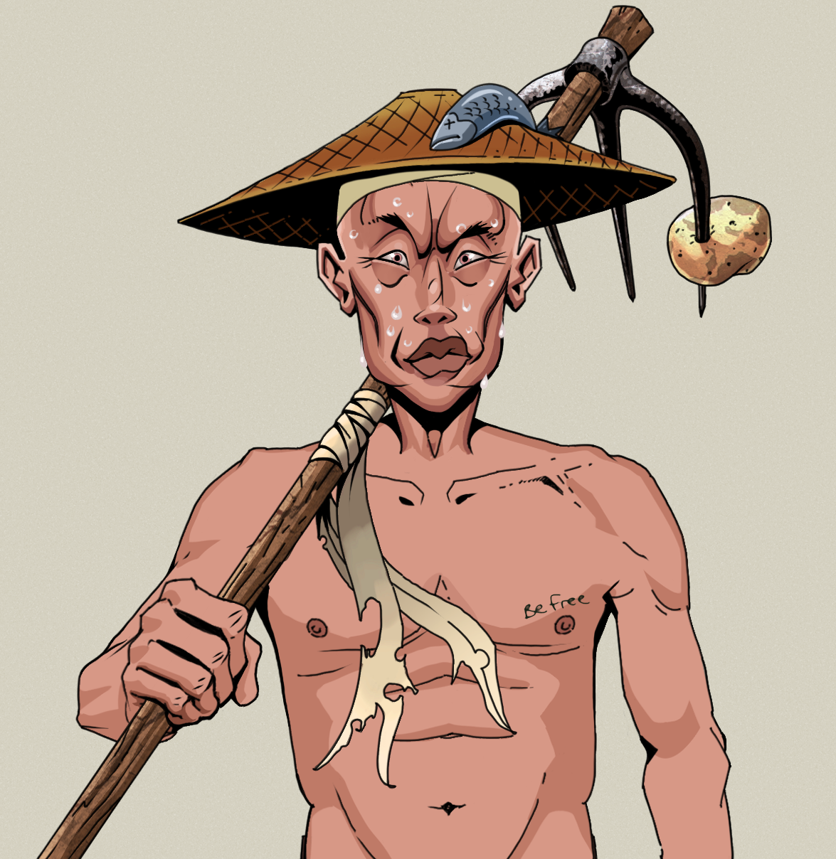 Stresshead Rin — Degen Dojo fighter