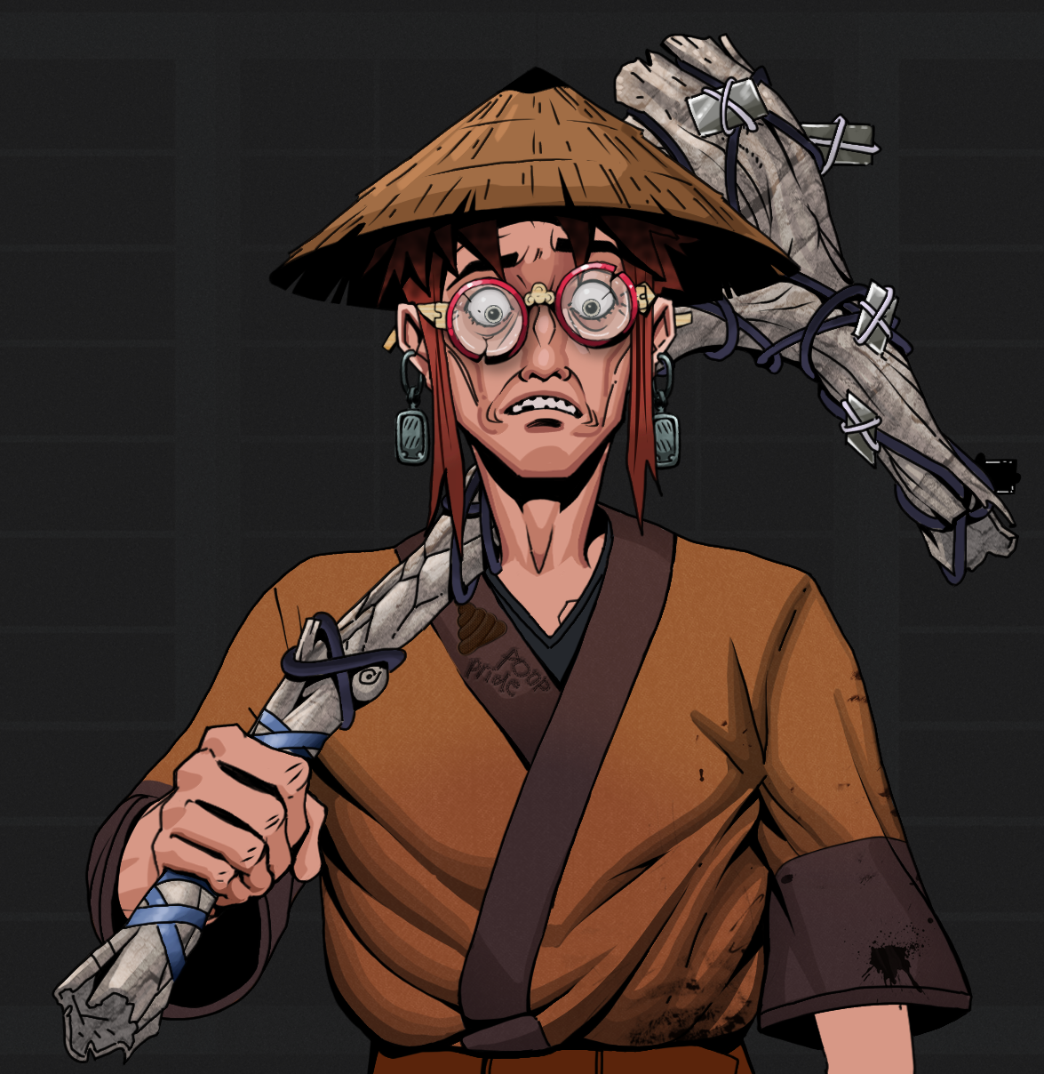 Shitless Botan — Degen Dojo fighter