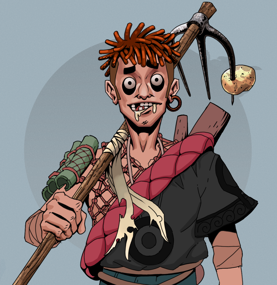 Drooling Azuma — Degen Dojo fighter