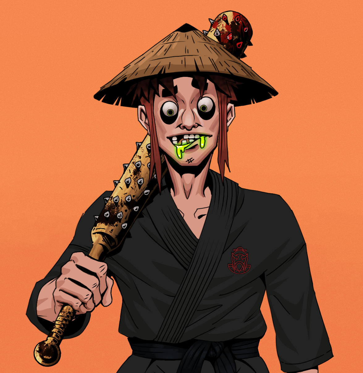 Toxic Azuma — Degen Dojo fighter