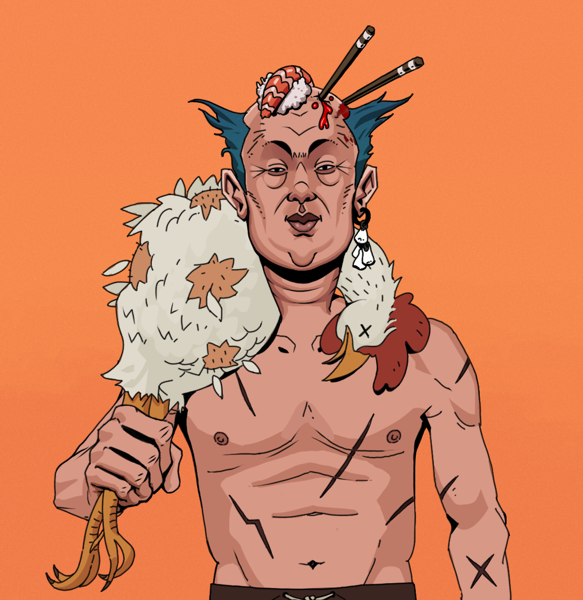 Fat Bob — Degen Dojo fighter