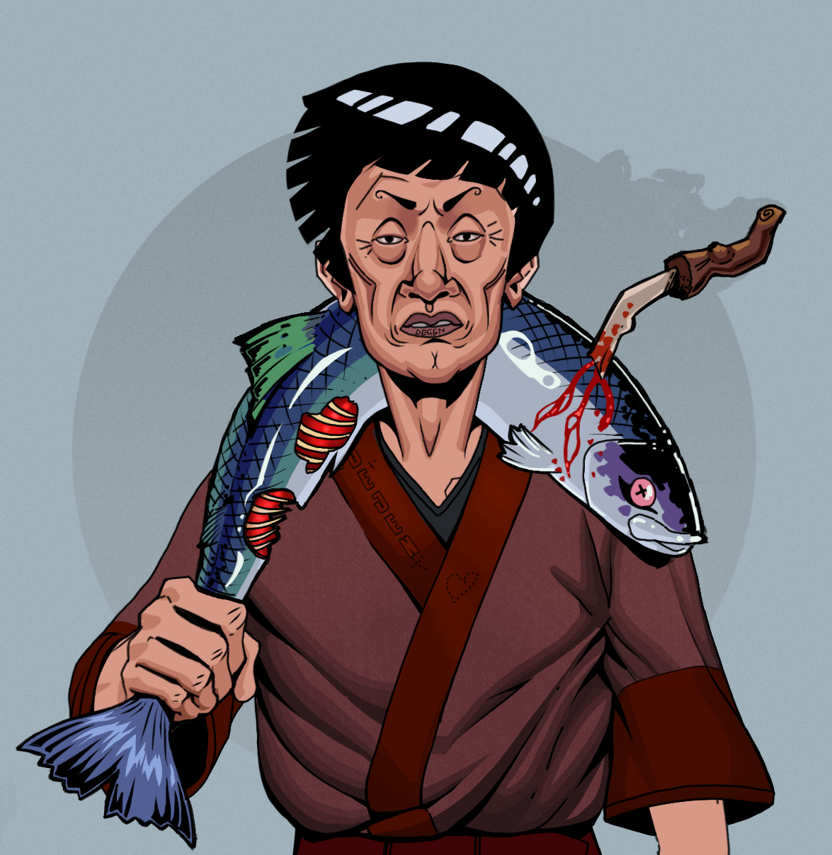 Goro — Degen Dojo fighter