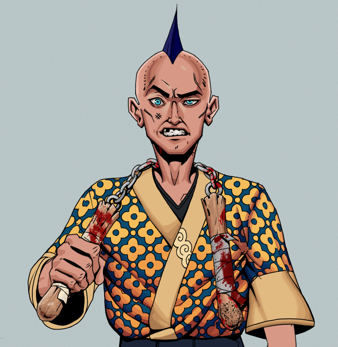 Akuma — Degen Dojo fighter
