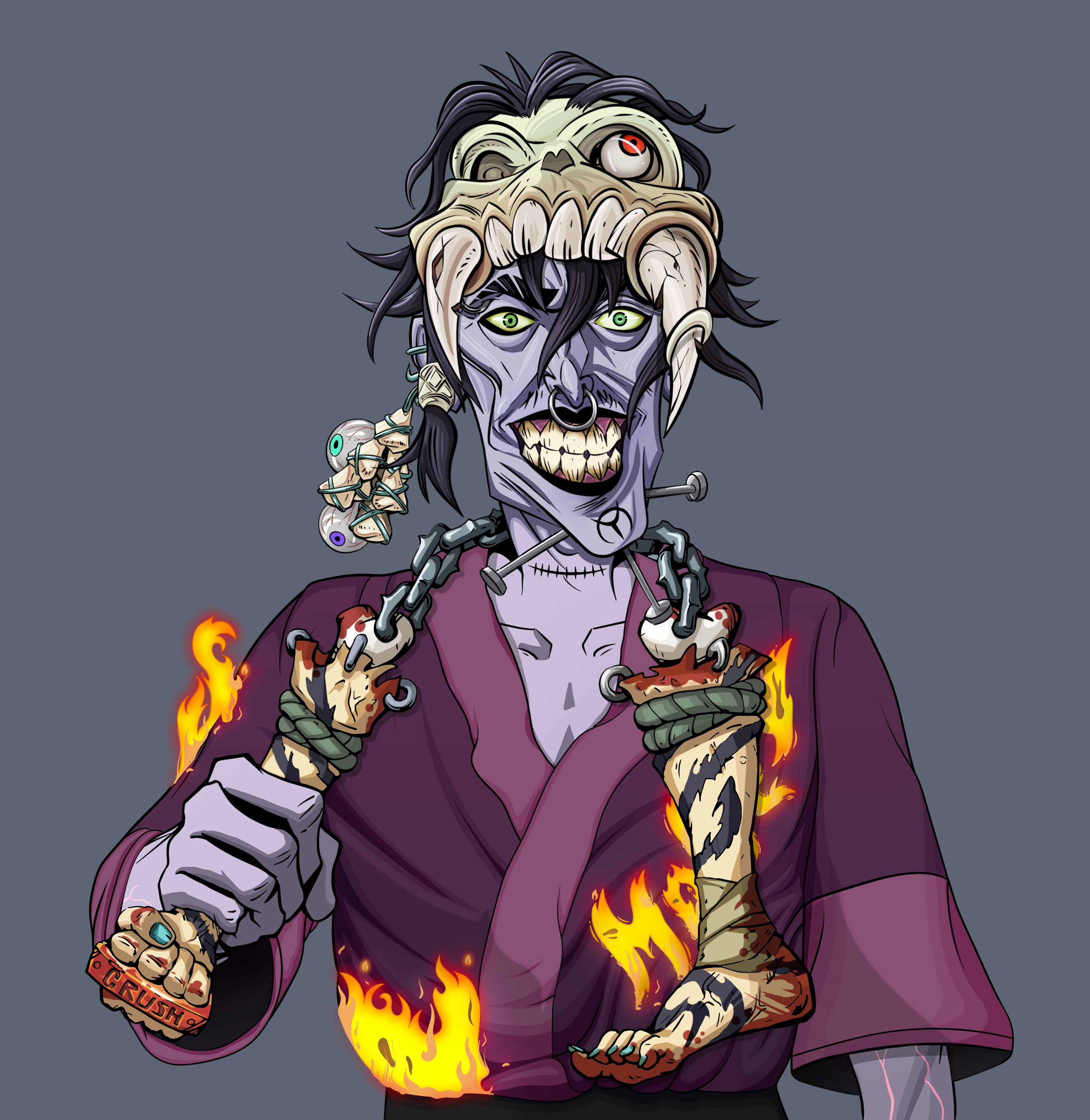 Junichiro Reborn — Degen Dojo fighter