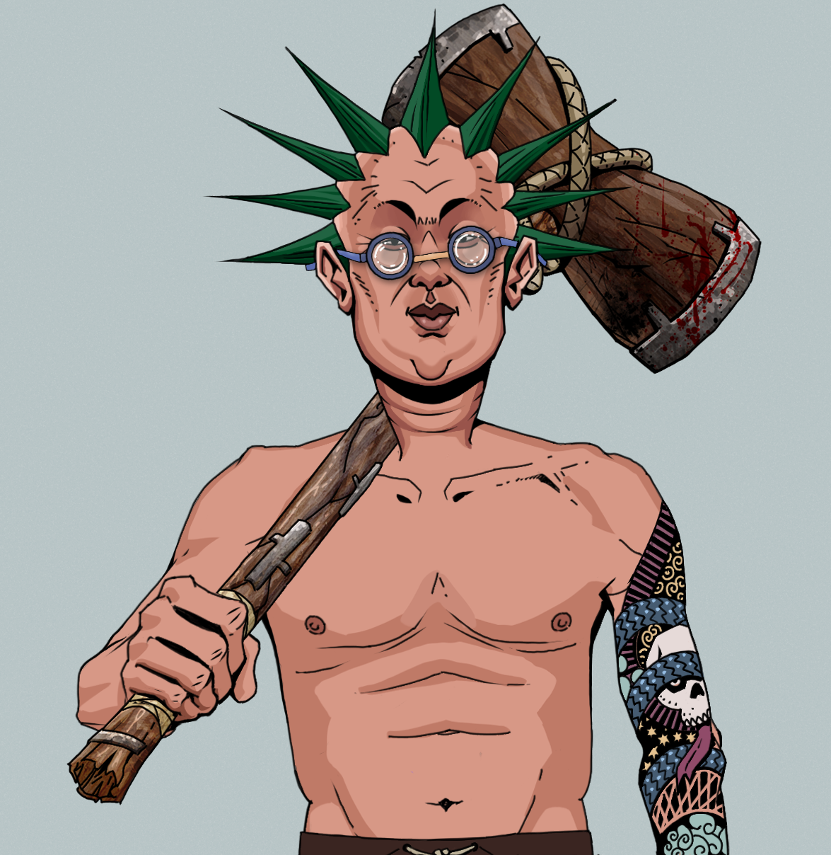 Fat Bob — Degen Dojo fighter